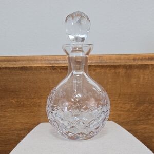 Rogaska Gallia Lead Crystal Perfume Bottle With Dauber Made In Yugoslavia